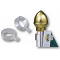 Clear Plastic EZ-Mount Flag Ring Kit for 15/16" Diameter Flagpole